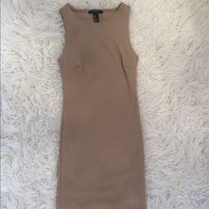 Nude Midi Dress